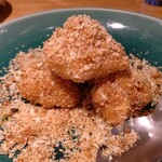 老虎菜 - タラの白子の金砂炒め