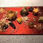日本料理 TOBIUME - 投影：”秋の景色をお皿の上で”～吹き寄せ2018～