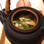 日本料理 TOBIUME - 滋味：”しみじみと、、、゛山口産献上松茸 芦屋 大峯丸の鱧