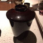 日本料理 TOBIUME - 瑞穂：”カツ丼゛ 北九州の新米 味噌汁