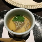 信州まつもと 夜噺 - そばの実茶碗蒸し