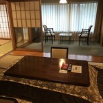 旅亭半水廬 - 2階座敷の炬燵