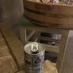 旅亭半水廬 - 缶ビールをいただきました