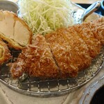 Katsutoku - 大玉ホタテと熟成ロースカツ定食