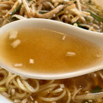 白玉蘭 モクレン - 豚肉とザーサイスープそば@880円+大盛り@150円(税抜)