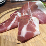 Piza Ando Wain Kayaba-Ru - イタリア産生ハム　580円(税別)