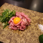 Sake To Meshi Sakaba Dan - 阿波牛ユッケ風です☆　2020-0329訪問