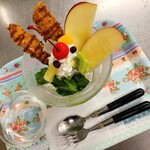 Kiyomaru - コース料理のデザートは、ミニとんかつパフェ★
