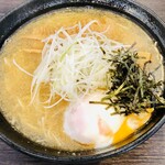 亜和麺 - 古風ラーメン+温泉卵