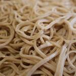 手打ち蕎麦 ほかげ - 鴨せいろ　ズームアップ