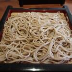 手打ち蕎麦 ほかげ - 鴨せいろ　ズームアップ