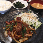 焼肉の金海 - プルコギ定食700円