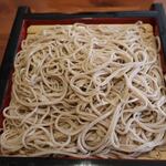 手打ち蕎麦 ほかげ - 鴨せいろ　ズームアップ
