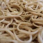手打ち蕎麦 ほかげ - 鴨せいろ　ズームアップ