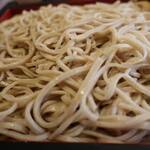 手打ち蕎麦 ほかげ - 鴨せいろ　ズームアップ