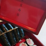 東家寿楽 - そば寿司三色巻き ¥1540