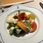 銀座 ひらやま - 2020.1.  特製サラダ