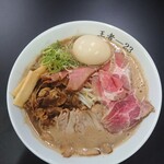 王者-23 - 特製蕎麦、盛りチャーシュートッピング
