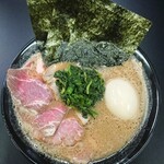 王者-23 - 横浜家系ラーメン王者家、盛りチャーシュートッピング