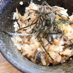 きくや - たまにはウナギなんていかがでしょう？？キクヤの鰻つけ麺〜鰻ご飯割付〜