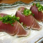 寿司酒房 洛彩 - 2012.05　寿司カツオタタキ