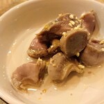 ビストロ マジックランプ - 砂肝のコンフィー 柚子胡椒風味 380円(税別)