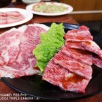 和牛上ロース＆和牛カルビ