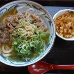 丸亀製麺 - 肉かけうどん（大）