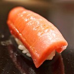 日本橋蛎殻町 すぎた - 鮪の中トロ