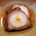 日本橋蛎殻町 すぎた - 蛸の柔らか煮　辛子で