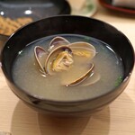 日本橋蛎殻町 すぎた - 浅蜊の味噌汁