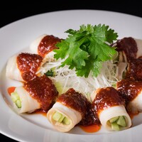 豚バラ肉のガーリックソース