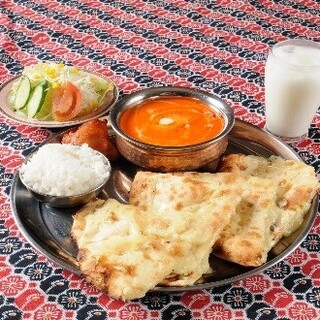チーズナンセット ダウラギリ 住吉店 住吉 jr 六甲ライナー インドカレー 食べログ