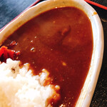 うどん万福 - 鶏からカレーライス　820円