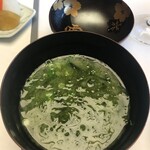 旅亭半水廬 - あおさの味噌汁