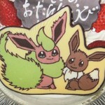 Riyon Yougashiten - バースデーケーキ見本写真