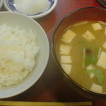 Matsukawa - ご飯と味噌汁