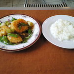 レストラン四季 - 海老チリソース炒め