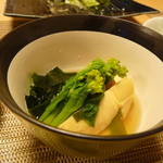 魚菜 うお江 - 筍の子と若目煮