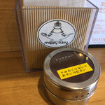 マッピーカレー - お店のマークは、カレーポット？の上にカエルが乗ってます。