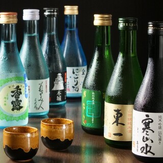 焼酎・日本酒も種類豊富にご用意！二次会利用にもおすすめ！