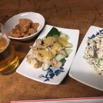 大甚 - 2020年2月ぬた・白和え・魚卵炊いたやつ