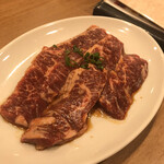 焼肉山河 - 山河ハラミ　タレ480円