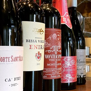 We have many recommended wines available.