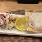 松栄寿司 - モンゴイカ刺身…730円