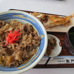 Resutorangammon - 能登牛丼1500円