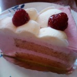 Tsubakiya Sabou - ラズベリークリームケーキ