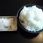 中華そばさとう - ランチサービス？のライス