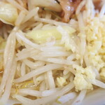 ラーメン二郎 - ヤサイ（そのまま）