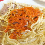ラーメン二郎 - 一味投下～♪